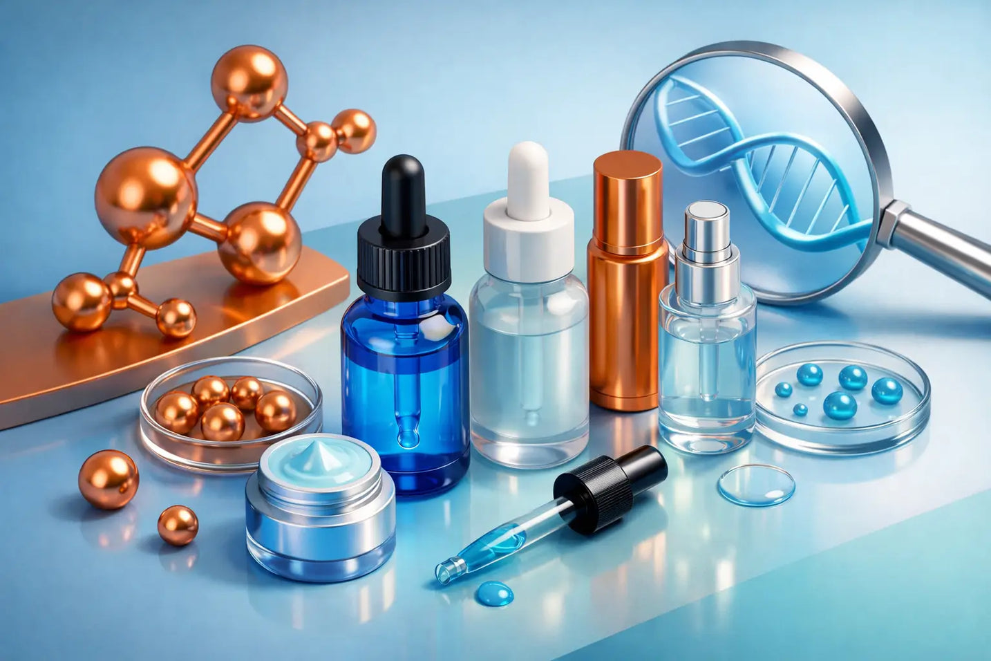Kupferpeptid-Serum kaufen und passend wählen
