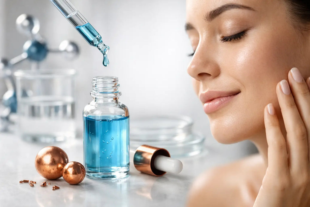 Kupferpeptide: Wirkung auf die Haut erklärt