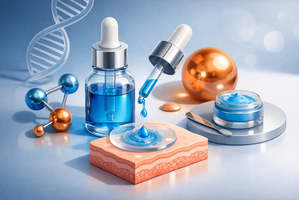 GHK-Cu Kupferpeptid Serum richtig anwenden