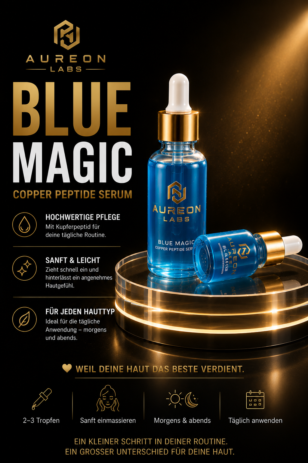 Aureon Labs Blue Magic -Serum – 10 ml