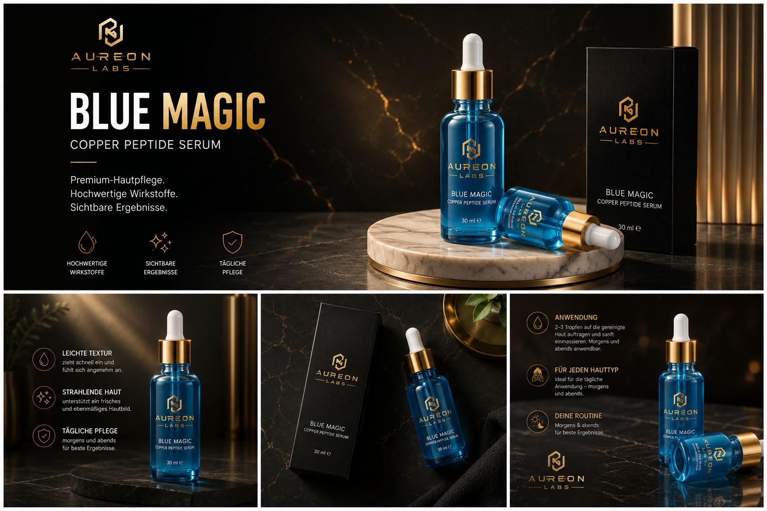 Aureon Labs Blue Magic-Serum – 30 ml
