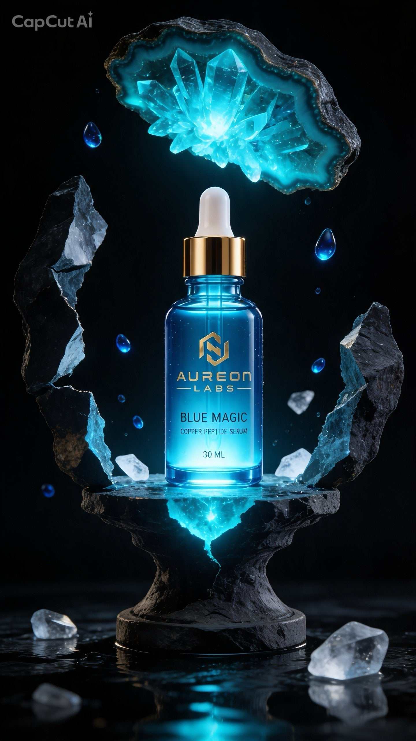 Aureon Labs Blue Magic Serum – GHK-Cu Kupferpeptid – 20 ml