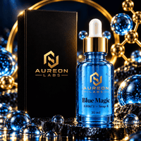 Aureon Labs Blue Magic Serum – GHK-Cu Kupferpeptid mit Snap8 Limitierte Auflage – 30 ml