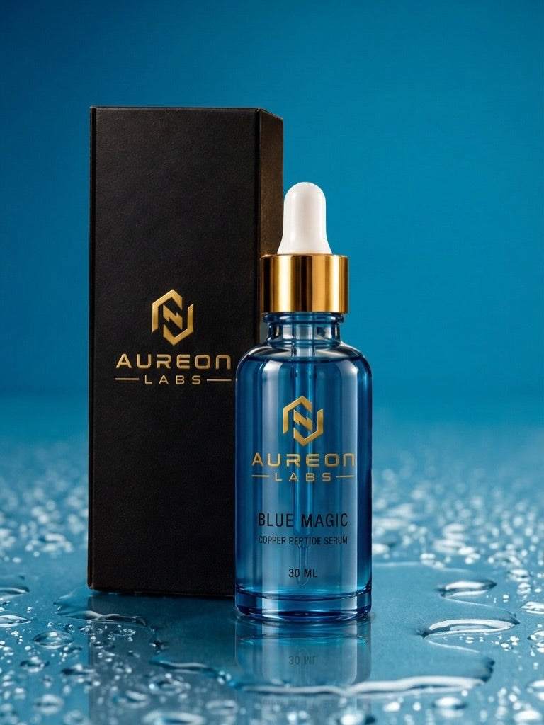 Aureon Labs Blue Magic Serum – GHK-Cu Kupferpeptid – 30 ml